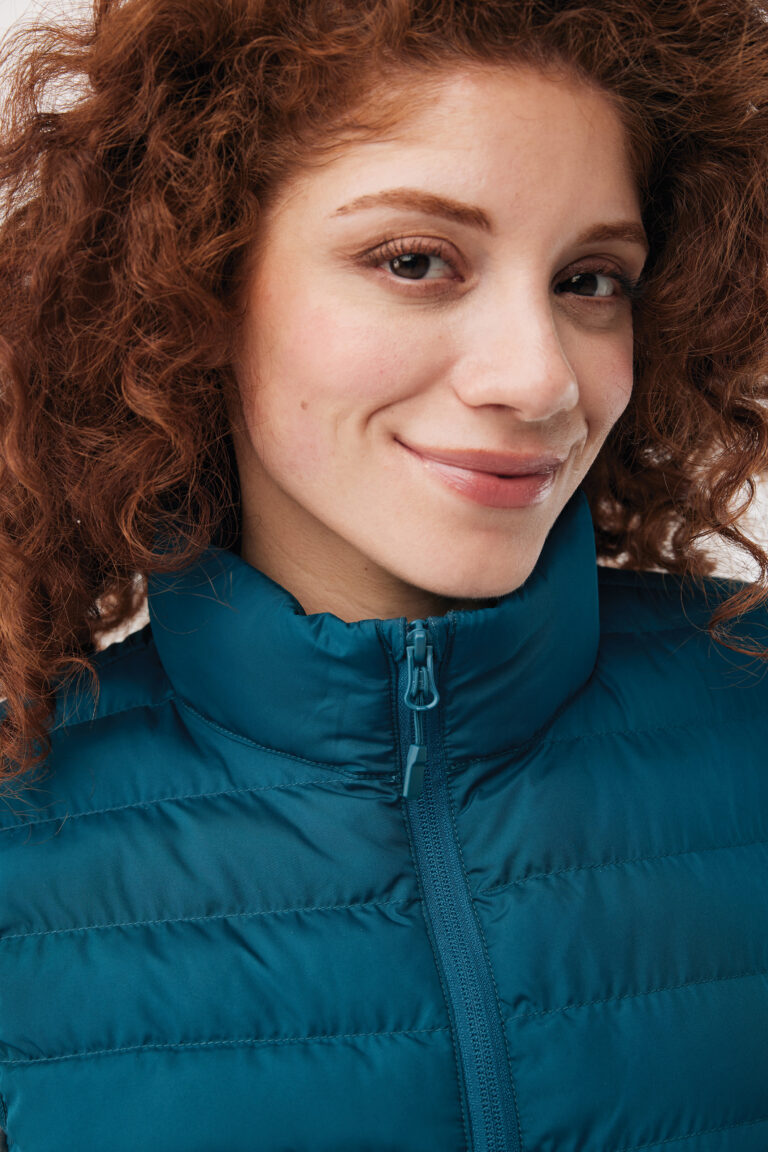 Meru women recycled polyester bodywarmer, dark teal