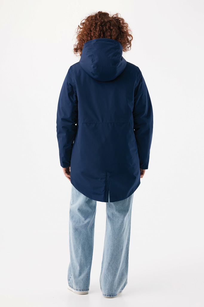 IQONIQ Thelon recycled polyester parka, navy