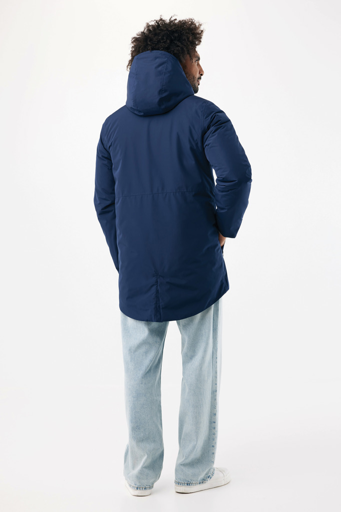 IQONIQ Thelon recycled polyester parka, navy
