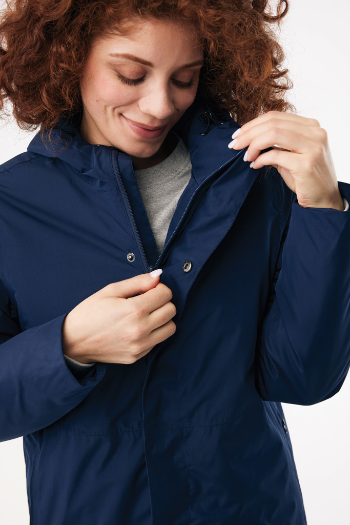 IQONIQ Thelon recycled polyester parka, navy