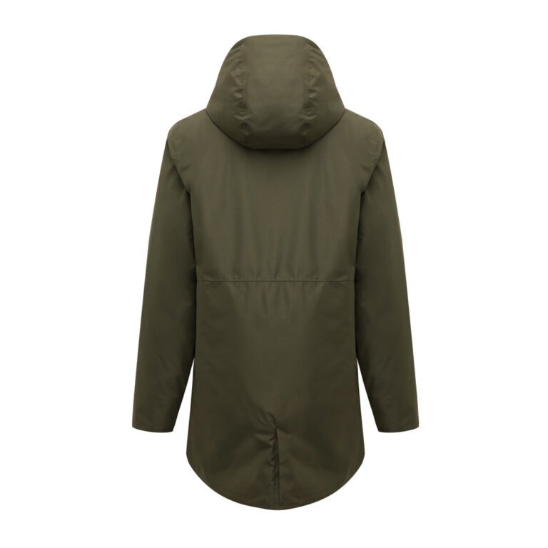 IQONIQ Thelon recycled polyester parka, khaki