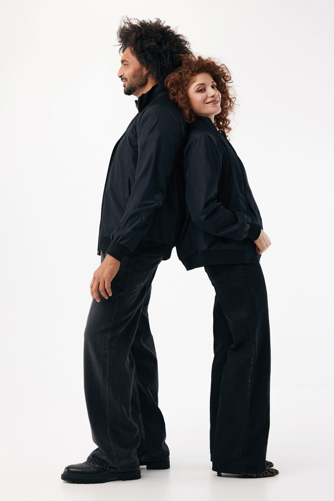 IQONIQ Odin recycled polyester urban jacket, black