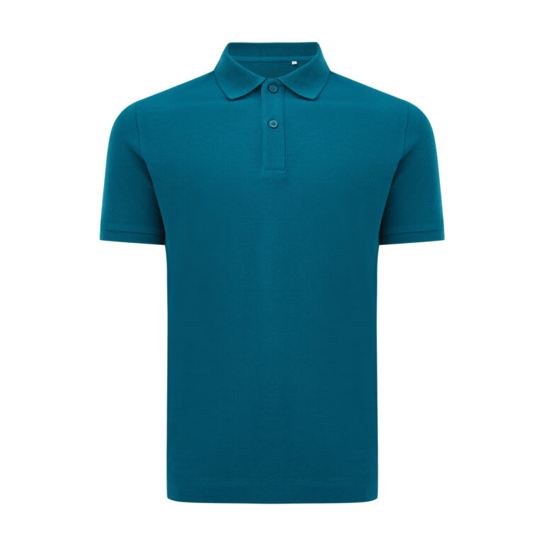 IQONIQ Yosemite Piqué-Poloshirt aus recycelter Baumwolle, dark teal