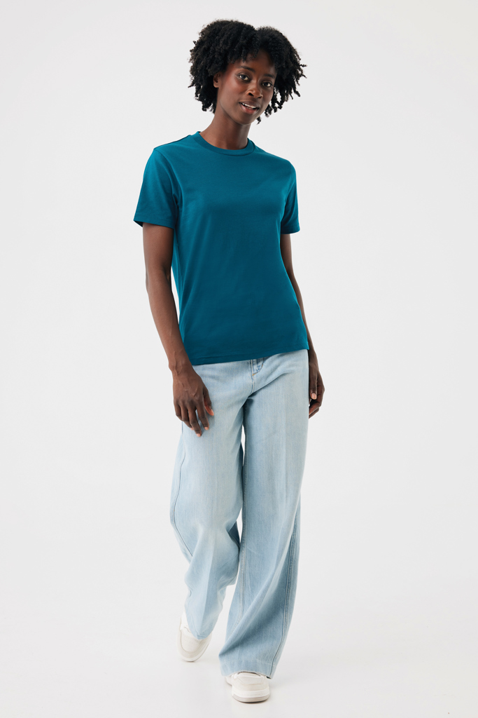 Sierra lichtgewicht gerecycled katoen t-shirt, dark teal