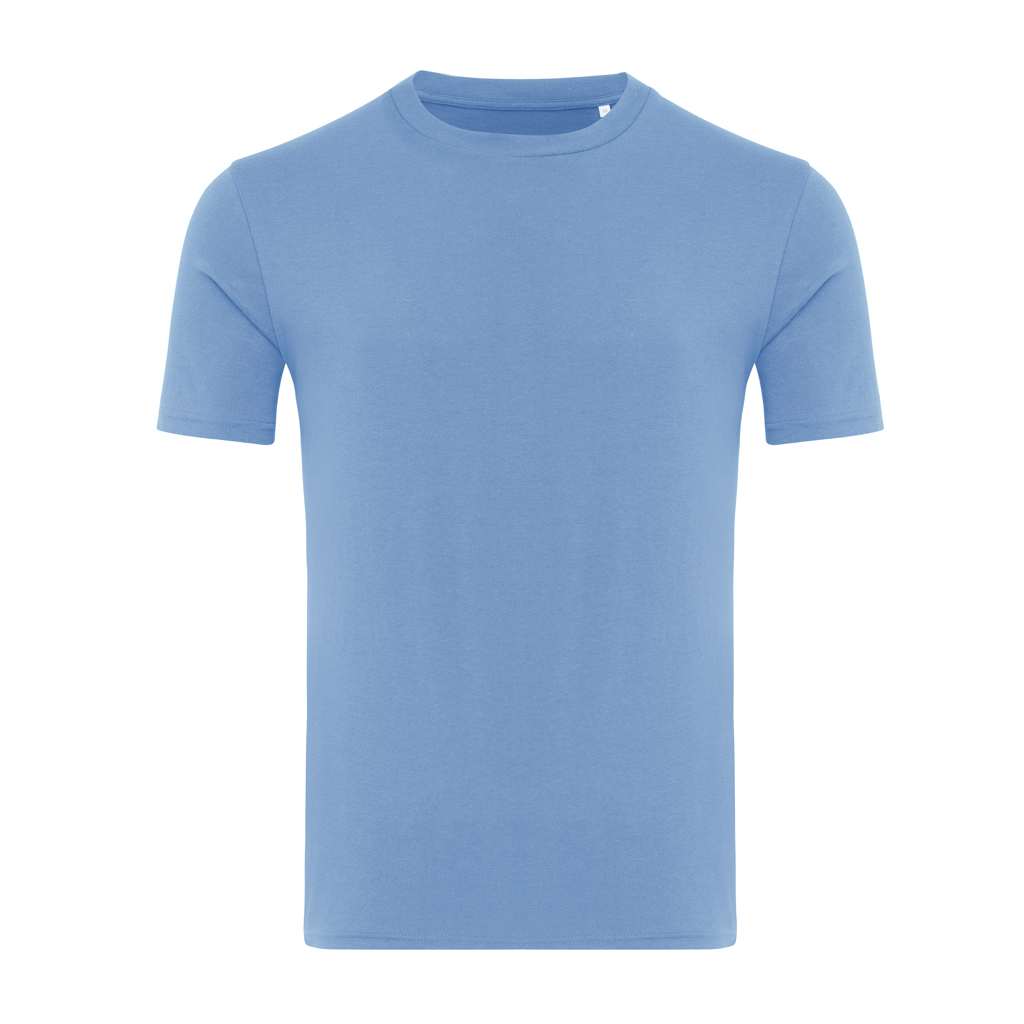 Brett recycled cotton t-shirt, Moon blue