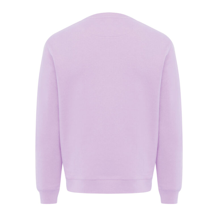 Sudadera de cuello redondo de algodón reciclado Torla IQONIQ, lavender