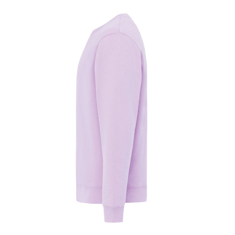 Sudadera de cuello redondo de algodón reciclado Torla IQONIQ, lavender