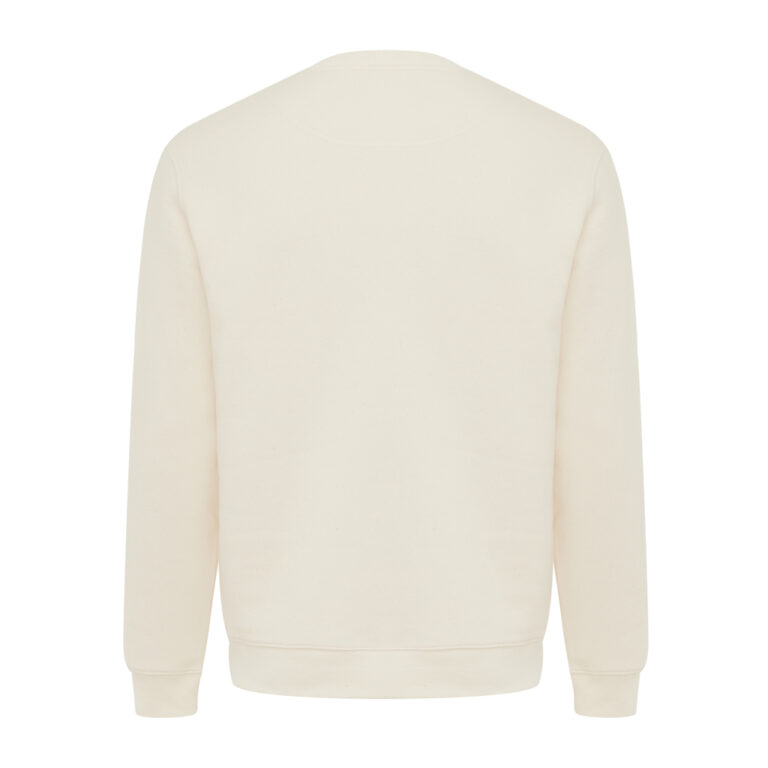 Sudadera de cuello redondo de algodón reciclado Torla IQONIQ, natural raw