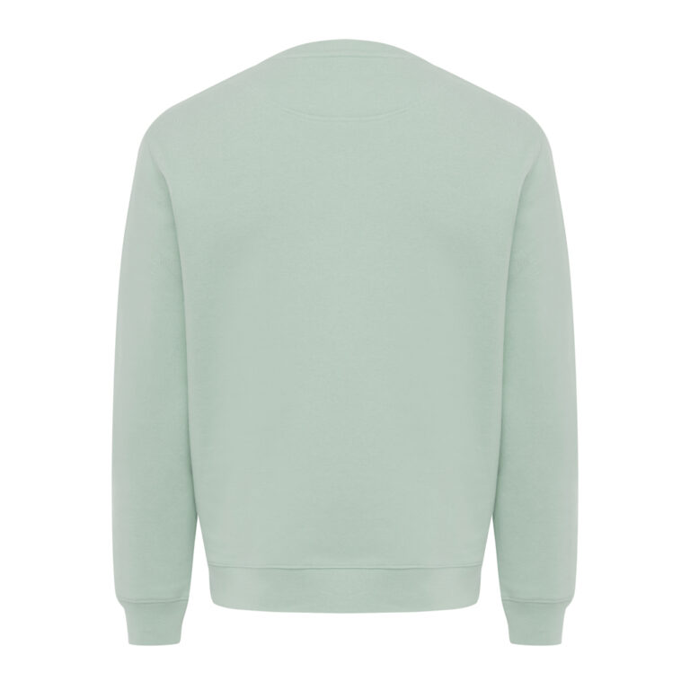 Sudadera de cuello redondo de algodón reciclado Torla IQONIQ, Iceberg green