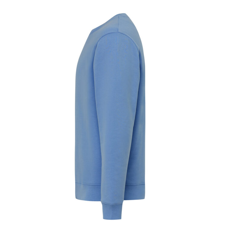 Sudadera de cuello redondo de algodón reciclado Torla IQONIQ, moon blue