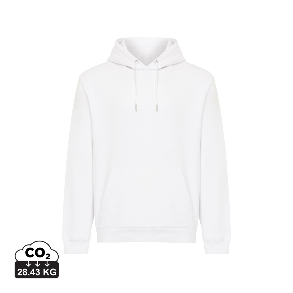 Joshua hoodie van gerecycled katoen, recycled white
