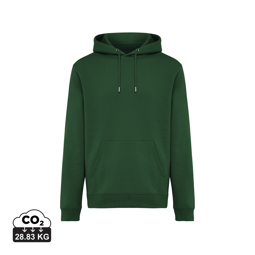 Sudadera con capucha de algodón reciclado Joshua, forest gre