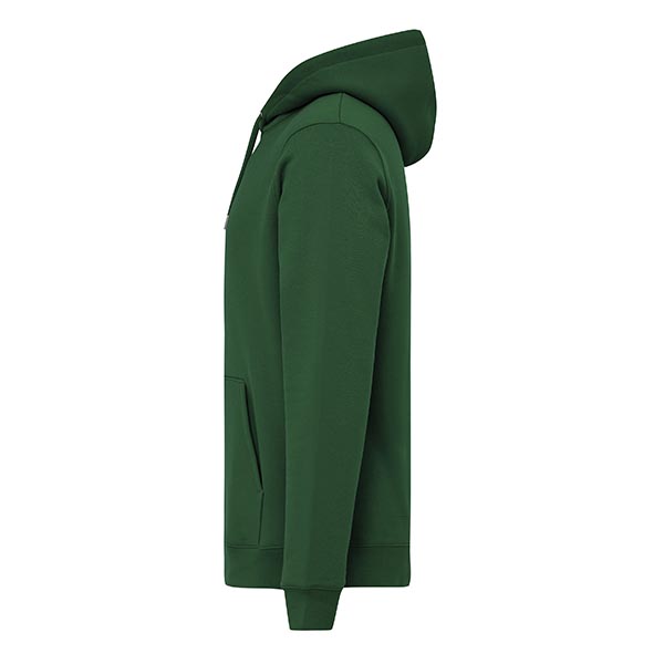 Sweat à capuche en coton recyclé Joshua, forest green