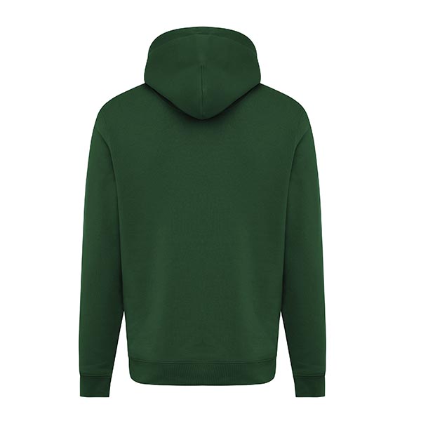Sweat à capuche en coton recyclé Joshua, forest green