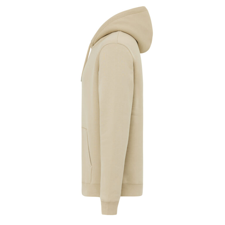 Sudadera con capucha de algodón reciclado Joshua, desert