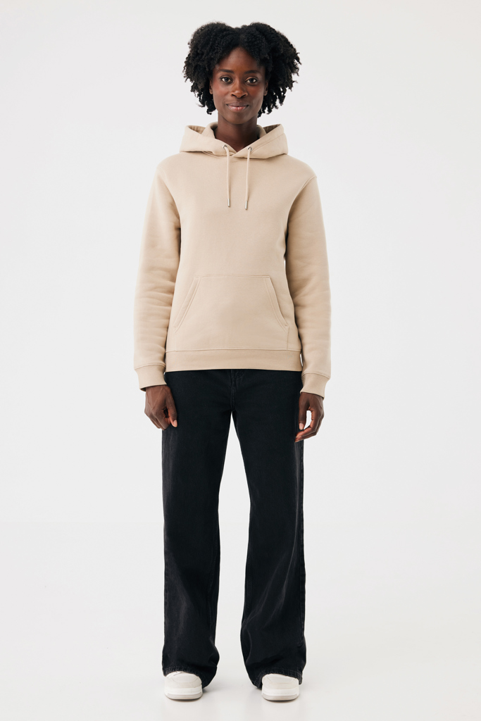 Sudadera con capucha de algodón reciclado Joshua, desert