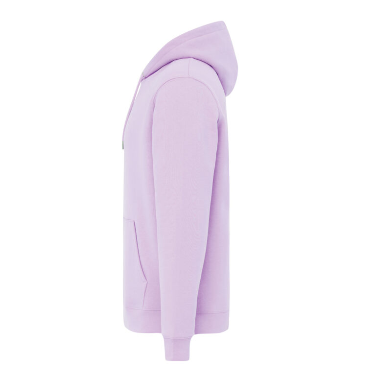 Sudadera con capucha de algodón reciclado Joshua, lavender