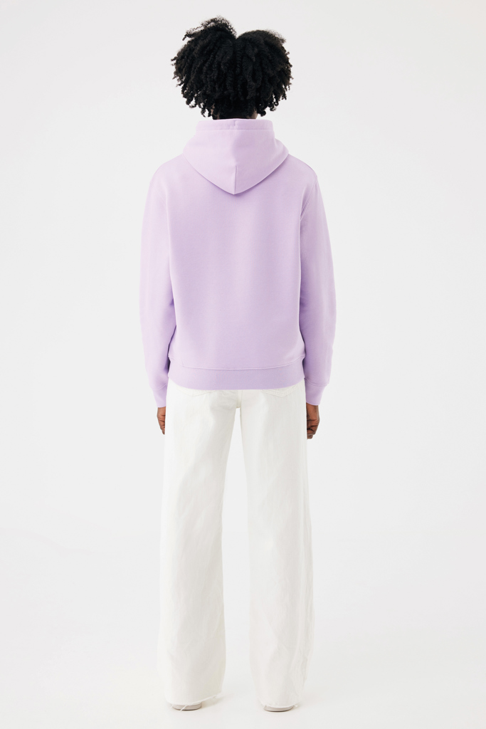 Sudadera con capucha de algodón reciclado Joshua, lavender