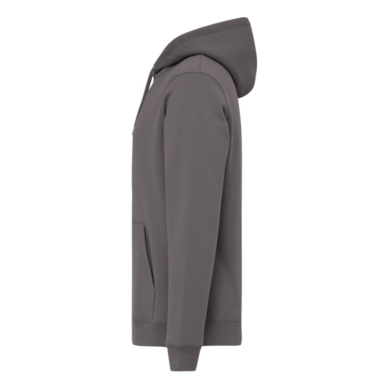 Sudadera con capucha de algodón reciclado Joshua, antracita