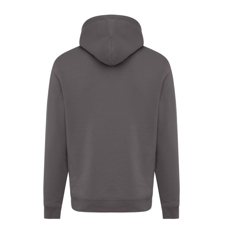 Sudadera con capucha de algodón reciclado Joshua, antracita
