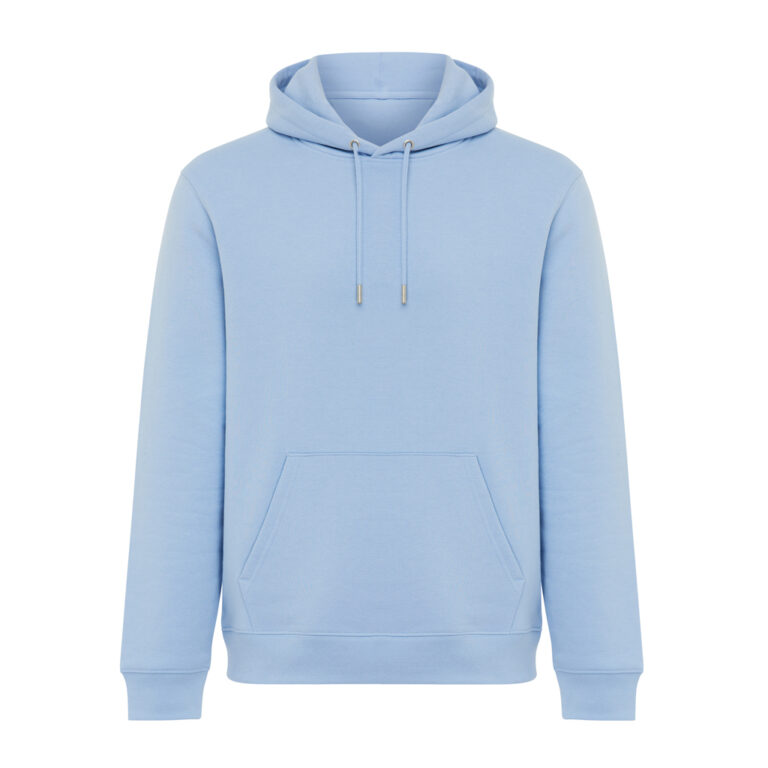 Sweat à capuche en coton recyclé Joshua, sky blue