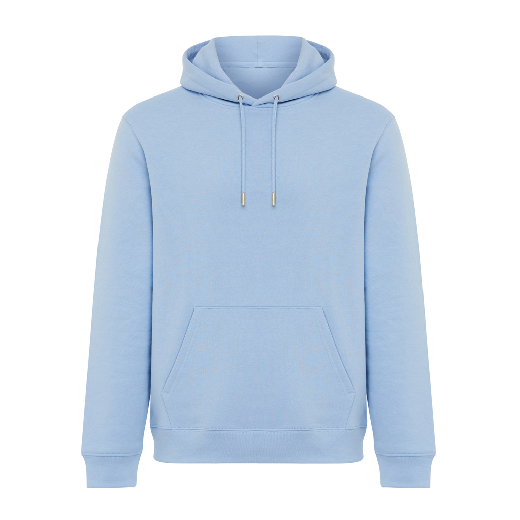 Joshua recycled cotton hoodie, sky blue