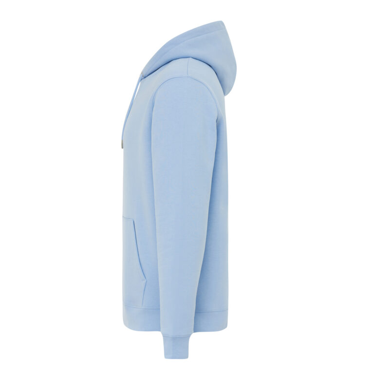 Sweat à capuche en coton recyclé Joshua, sky blue