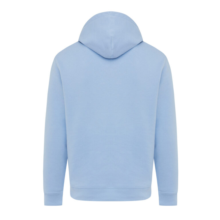Sweat à capuche en coton recyclé Joshua, sky blue