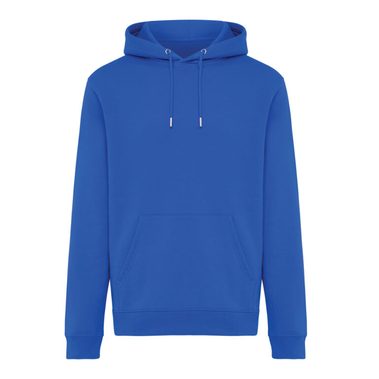 Sudadera con capucha de algodón reciclado Joshua, azul real