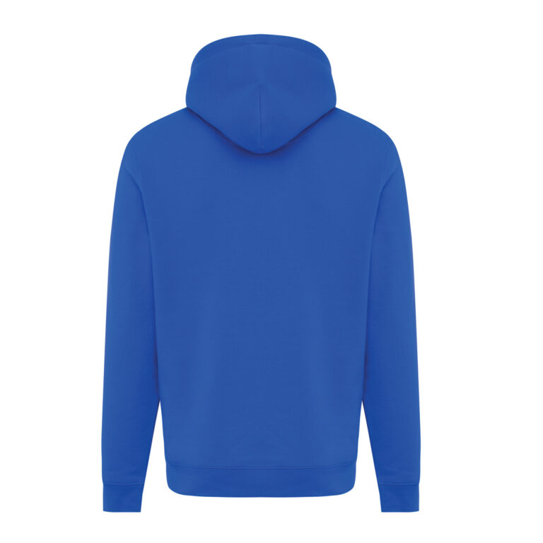 Sudadera con capucha de algodón reciclado Joshua, azul real