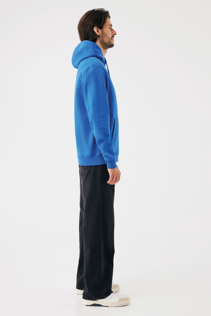 Sudadera con capucha de algodón reciclado Joshua, azul real
