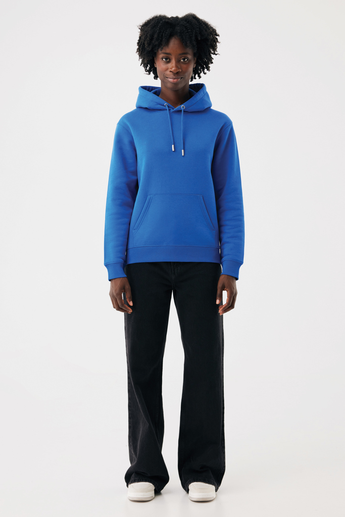 Sudadera con capucha de algodón reciclado Joshua, azul real