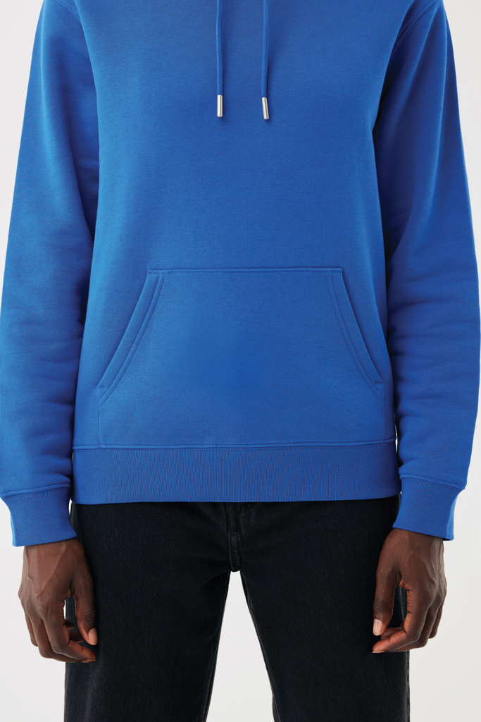 Sudadera con capucha de algodón reciclado Joshua, azul real
