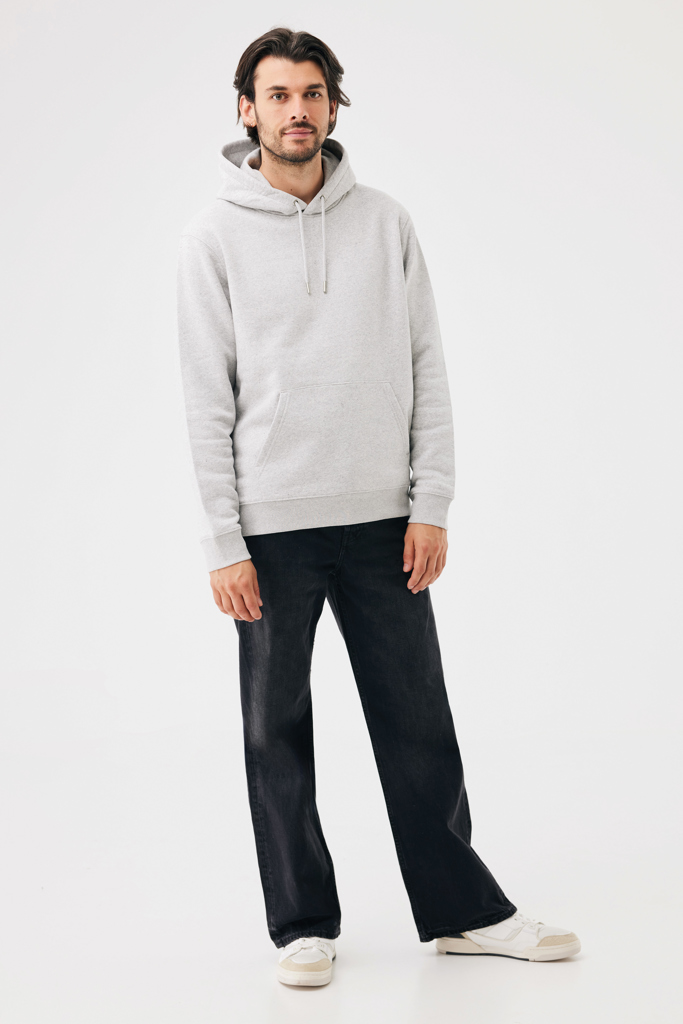 Sudadera con capucha de algodón reciclado Joshua, light heat