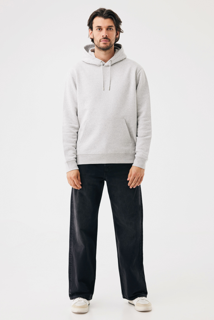 Sudadera con capucha de algodón reciclado Joshua, light heat