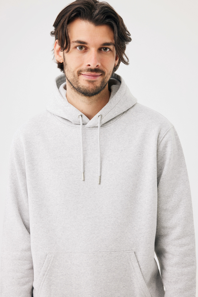 Sudadera con capucha de algodón reciclado Joshua, light heat