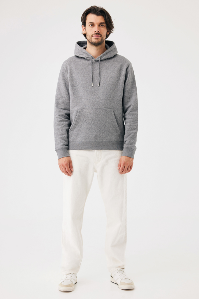Sudadera con capucha de algodón reciclado Joshua, light heat