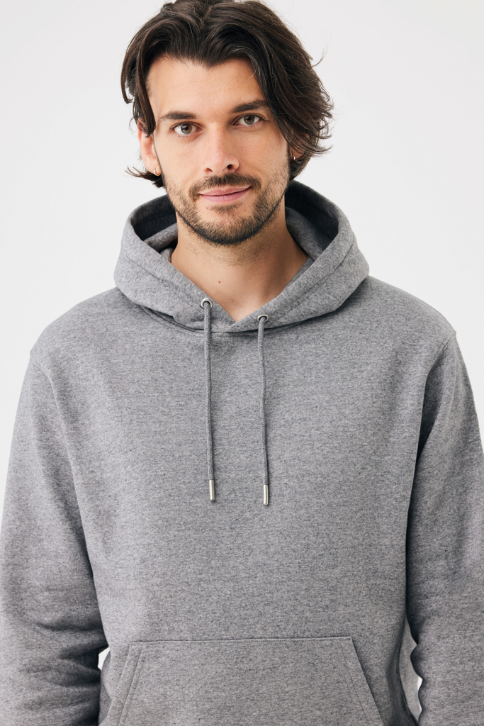 Sudadera con capucha de algodón reciclado Joshua, light heat