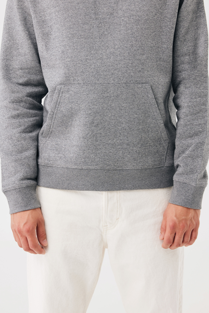 Sudadera con capucha de algodón reciclado Joshua, light heat