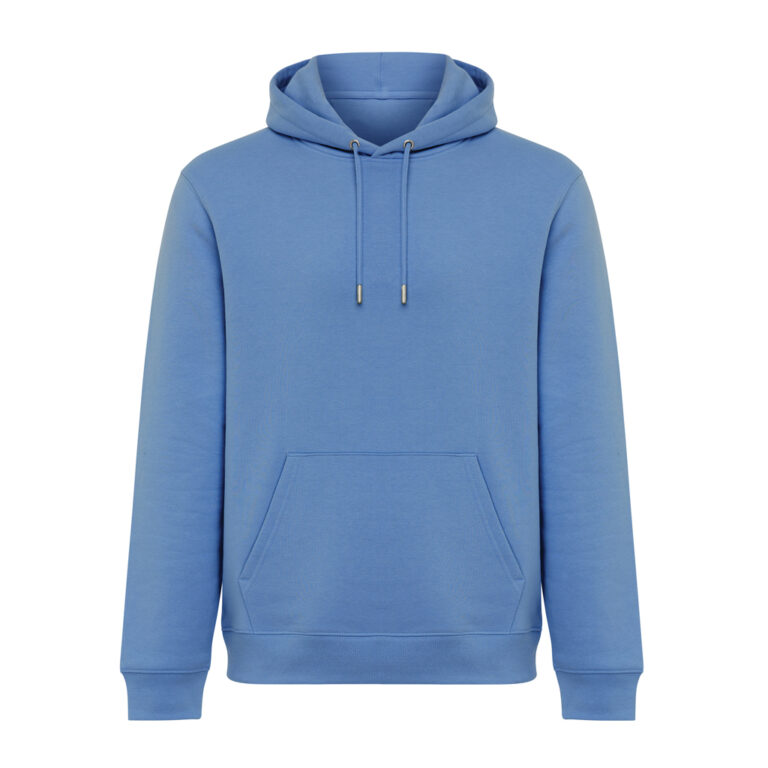 Sudadera con capucha de algodón reciclado Joshua, moon blue