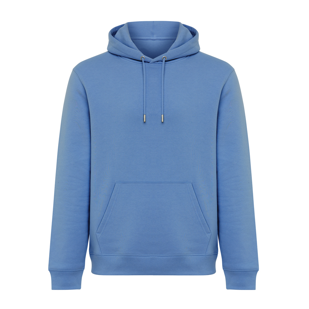 Joshua recycled cotton hoodie, Moon blue
