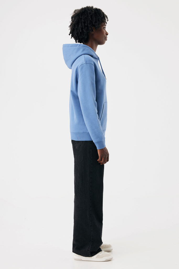 Sudadera con capucha de algodón reciclado Joshua, moon blue