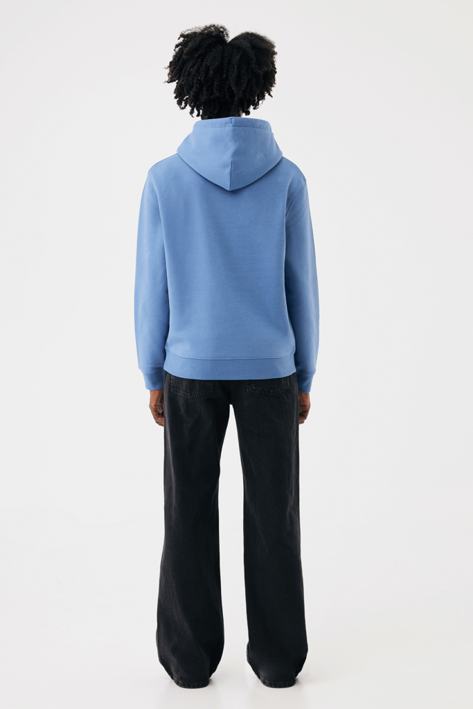 Sudadera con capucha de algodón reciclado Joshua, moon blue