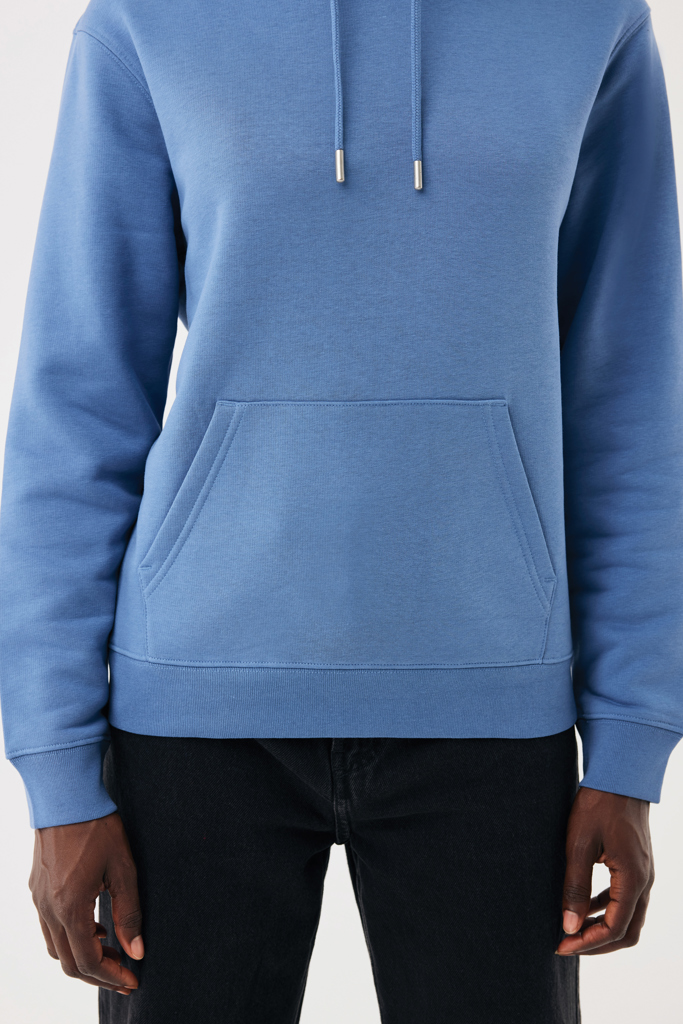 Sudadera con capucha de algodón reciclado Joshua, moon blue