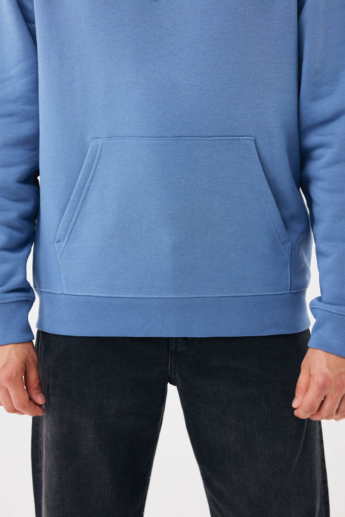 Sudadera con capucha de algodón reciclado Joshua, moon blue
