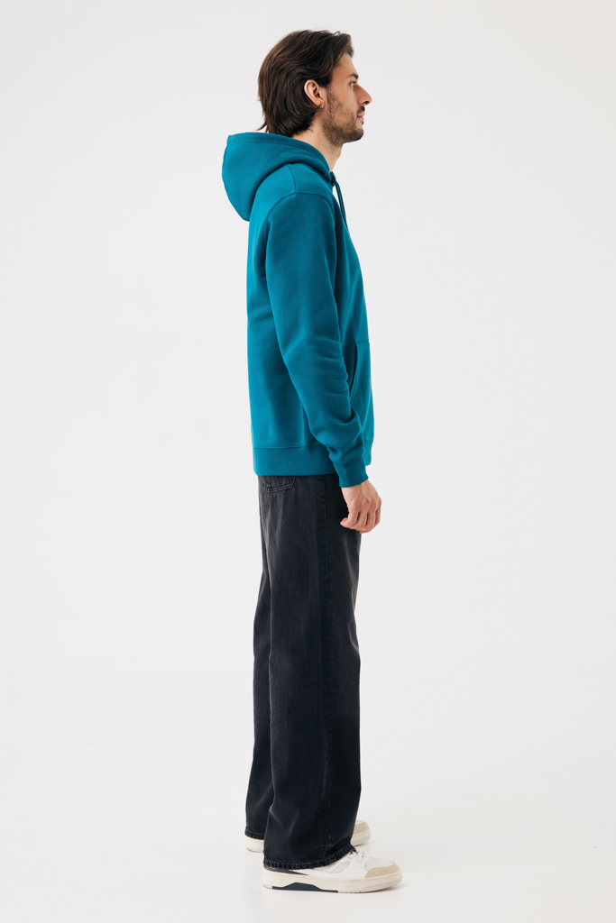 Sudadera con capucha de algodón reciclado Joshua, dark teal