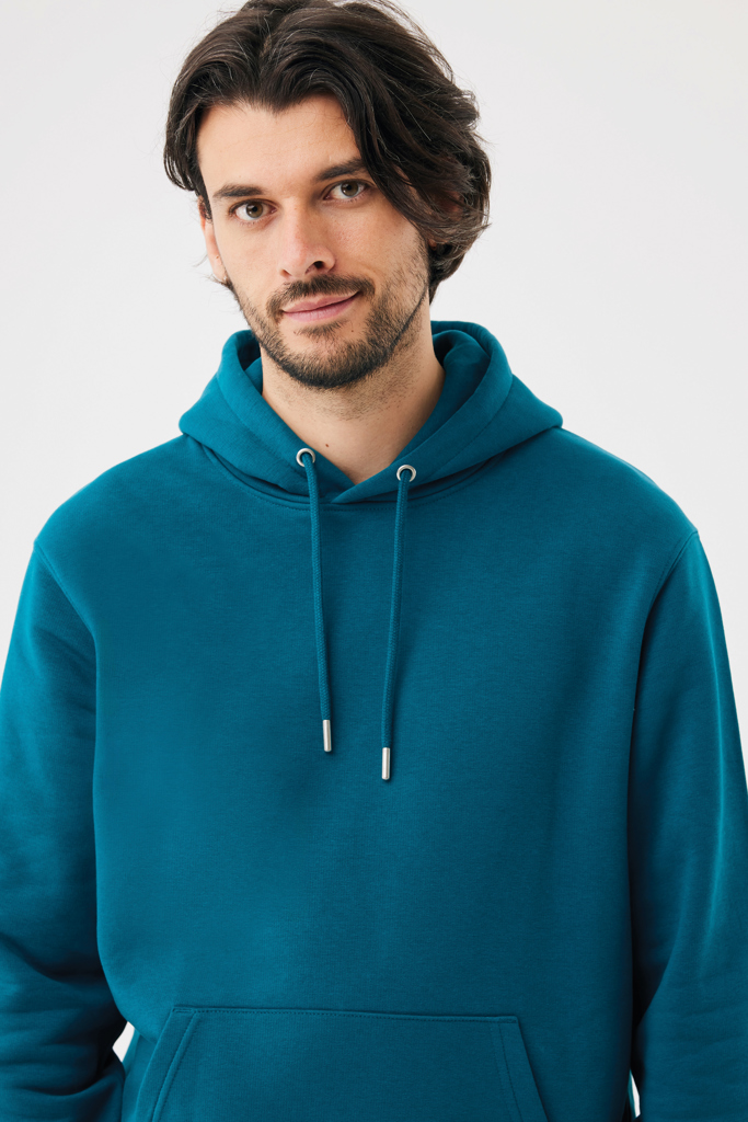 Sudadera con capucha de algodón reciclado Joshua, dark teal