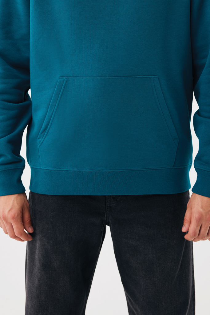 Sudadera con capucha de algodón reciclado Joshua, dark teal