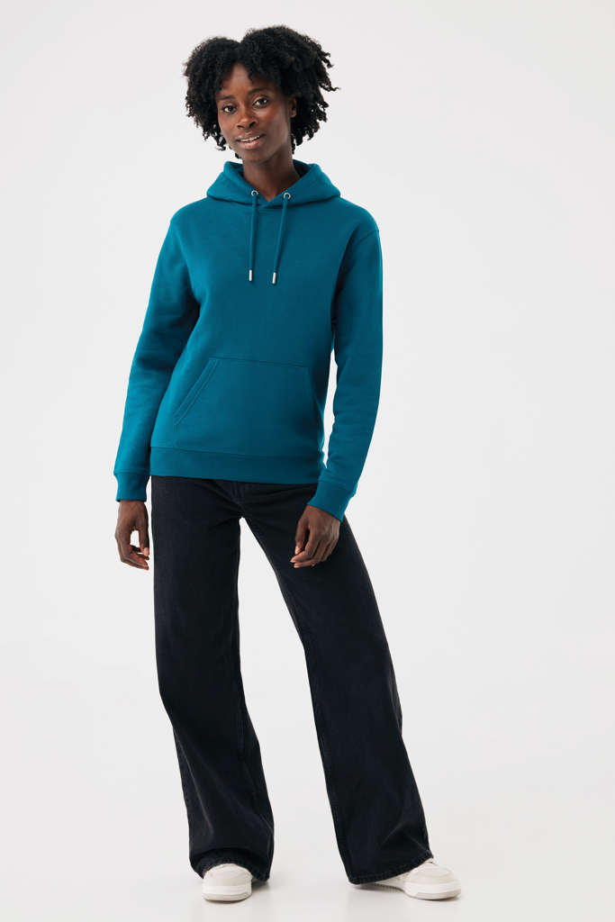 Sudadera con capucha de algodón reciclado Joshua, dark teal