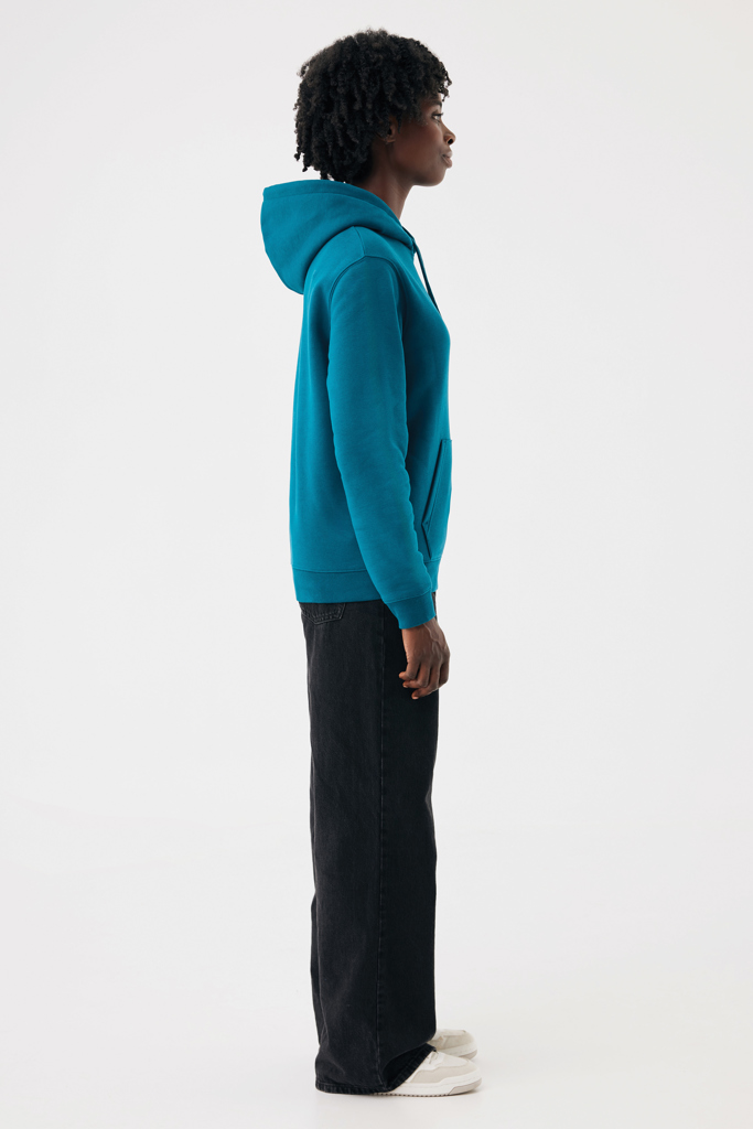 Sudadera con capucha de algodón reciclado Joshua, dark teal